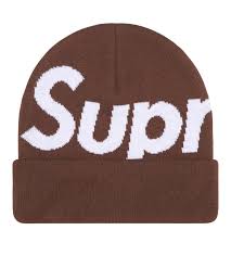 supreme big logo beanie (fw25)